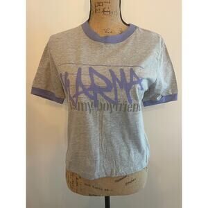 Taylor Swift Midnights Karma Is My Boyfriend Short Sleeve Shirt Size Medium